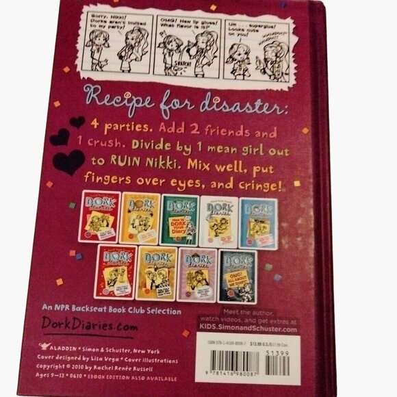 Dork Diaries Dork Diaries 2 Tales from a Not So Popular Party Girl Russell - Picture 2 of 2